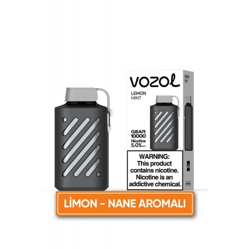 Vozol Gear 10000 Puff Lemon Mint