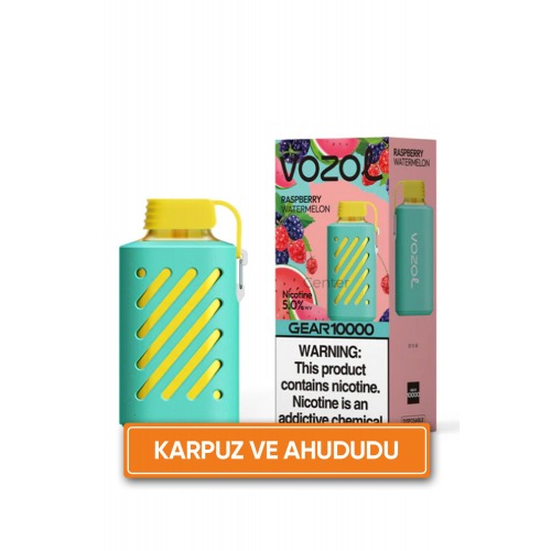 Vozol Gear 10000 Puff Raspberry Watermelon