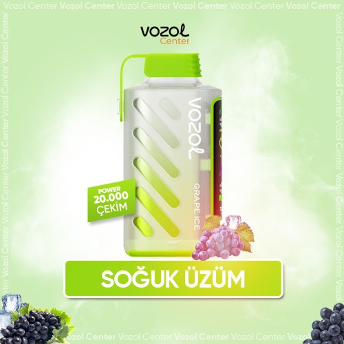 Vozol Gear Power 20000 Grape Ice