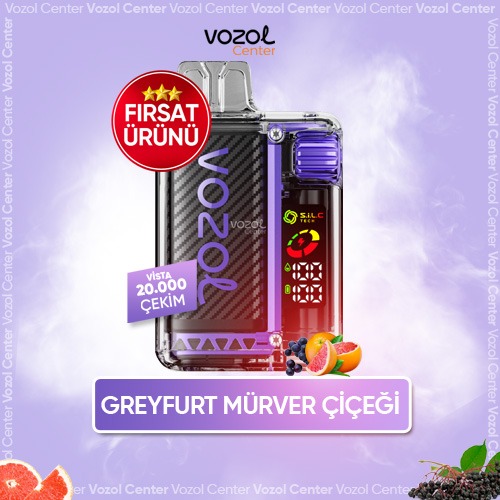 Vozol Vista 20000 Elderflower Grapefruit