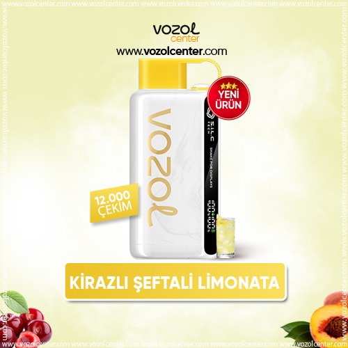 Vozol 12000 Cherry Peach Lemonade