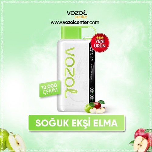 Vozol 12000 Sour Apple Ice